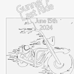 Gunners last ride tshirts